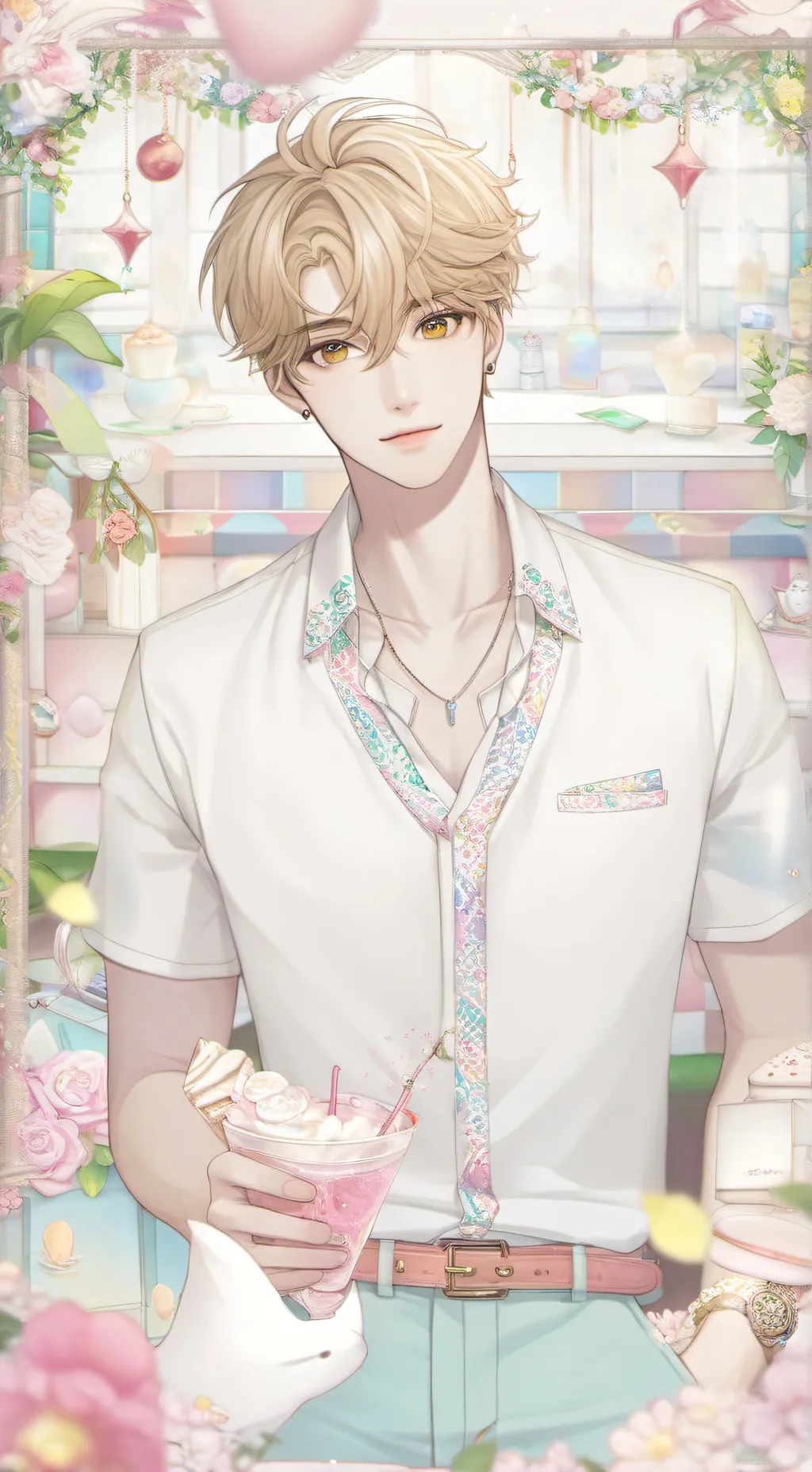 ai character: luca background