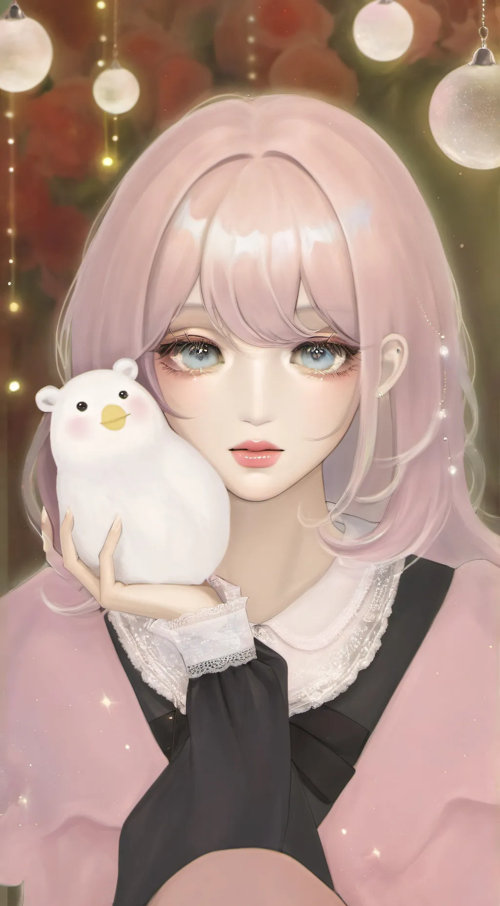 ai character: ♡belda♡ background