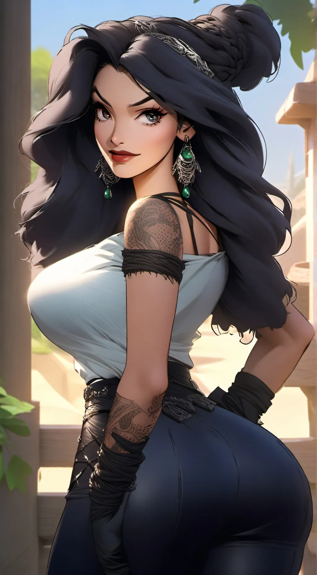 ai character: apthika background