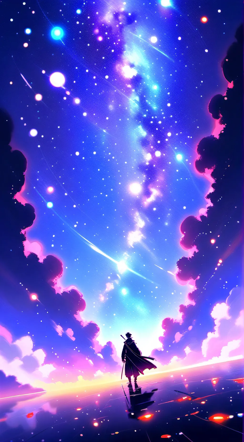 ai character: 😁 background