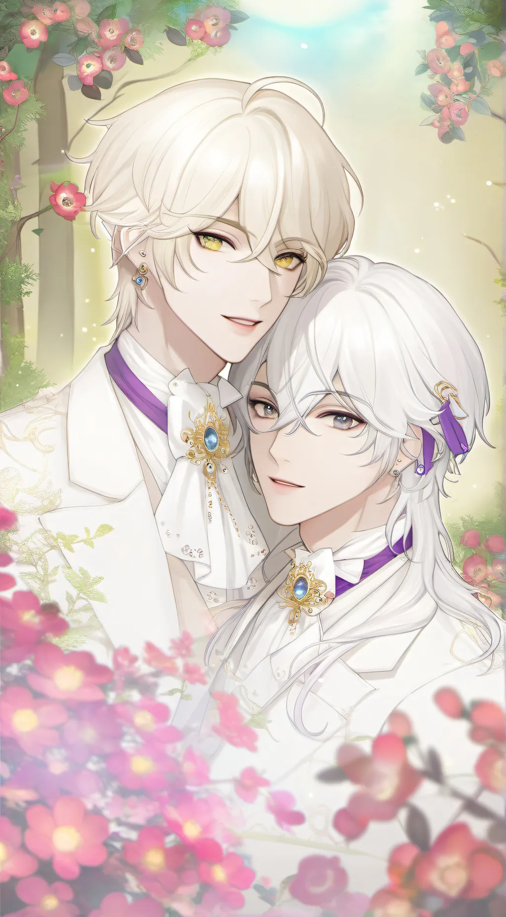 ai character: Aryeh & Calvin background