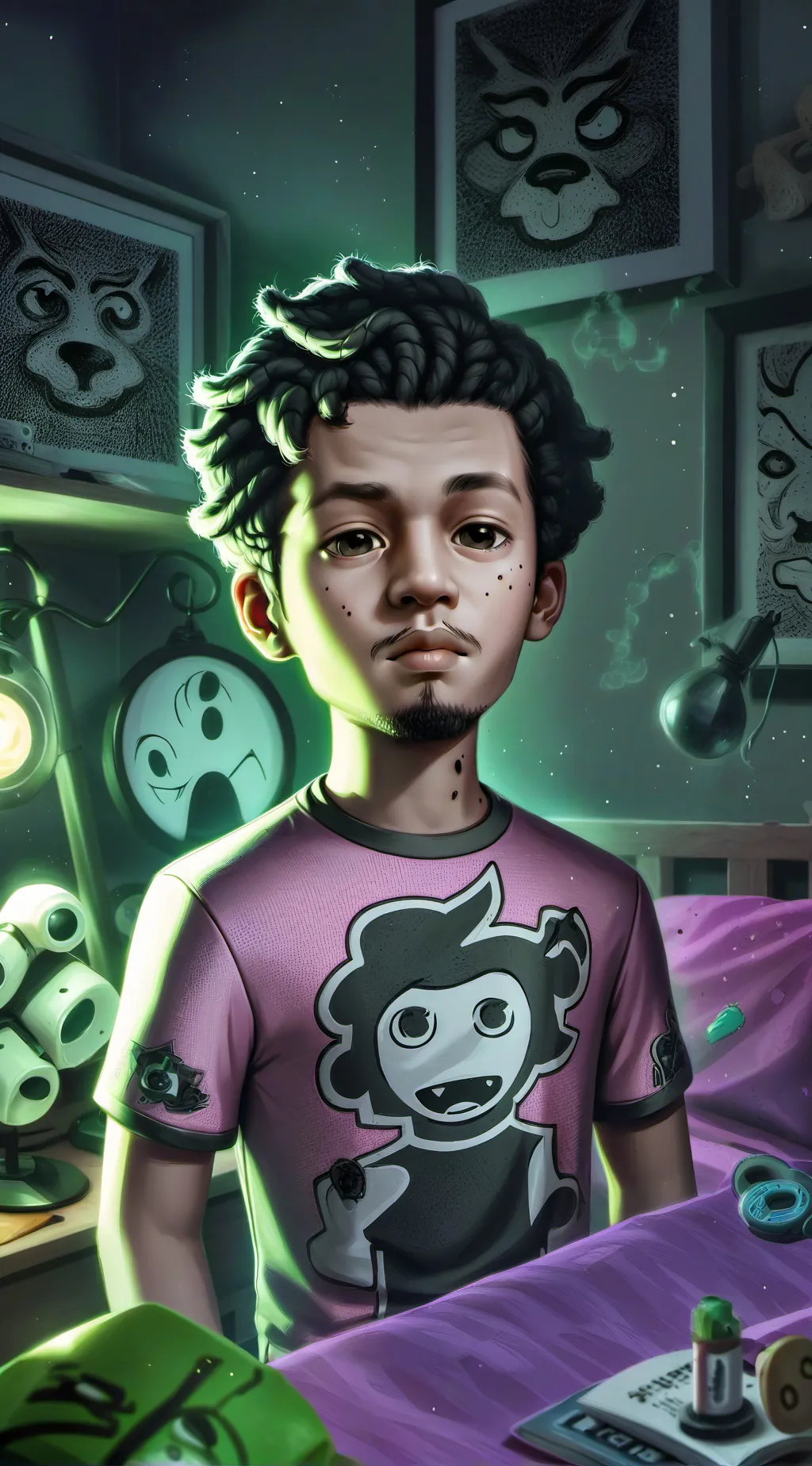 ai character: Likkie background