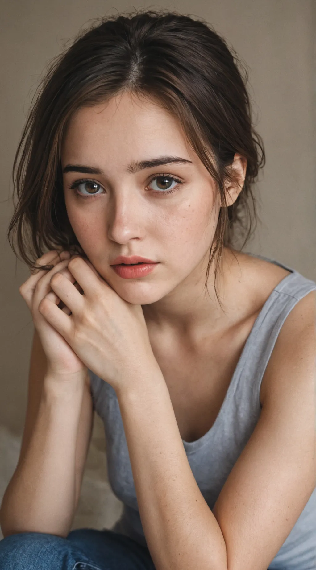 ai character: Ellie  background