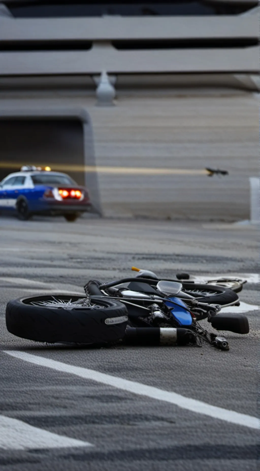 ai character: Car Accident.. background