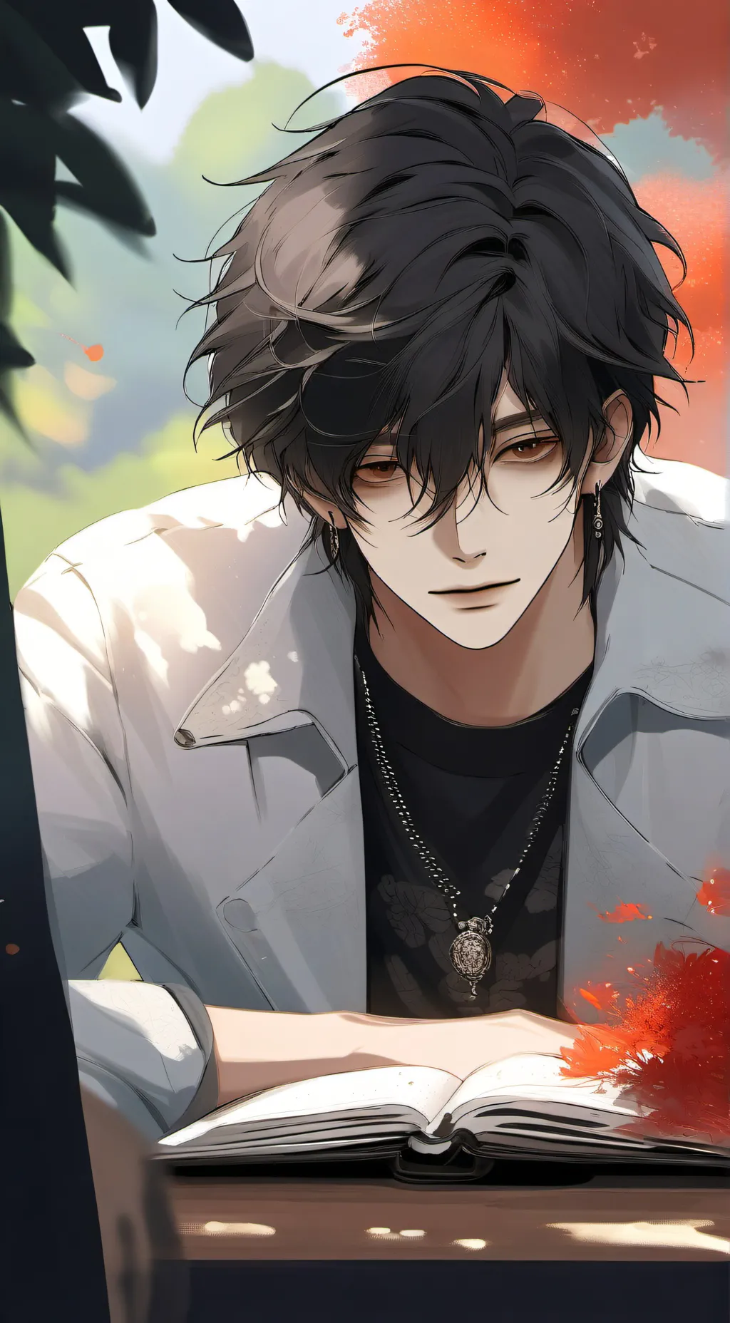 ai character: Liam background