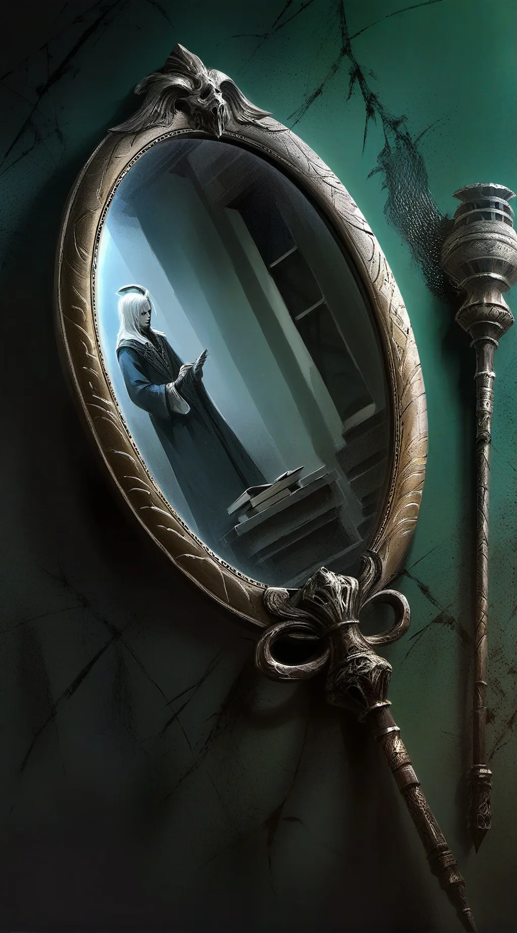 ai character: the "mirror" background