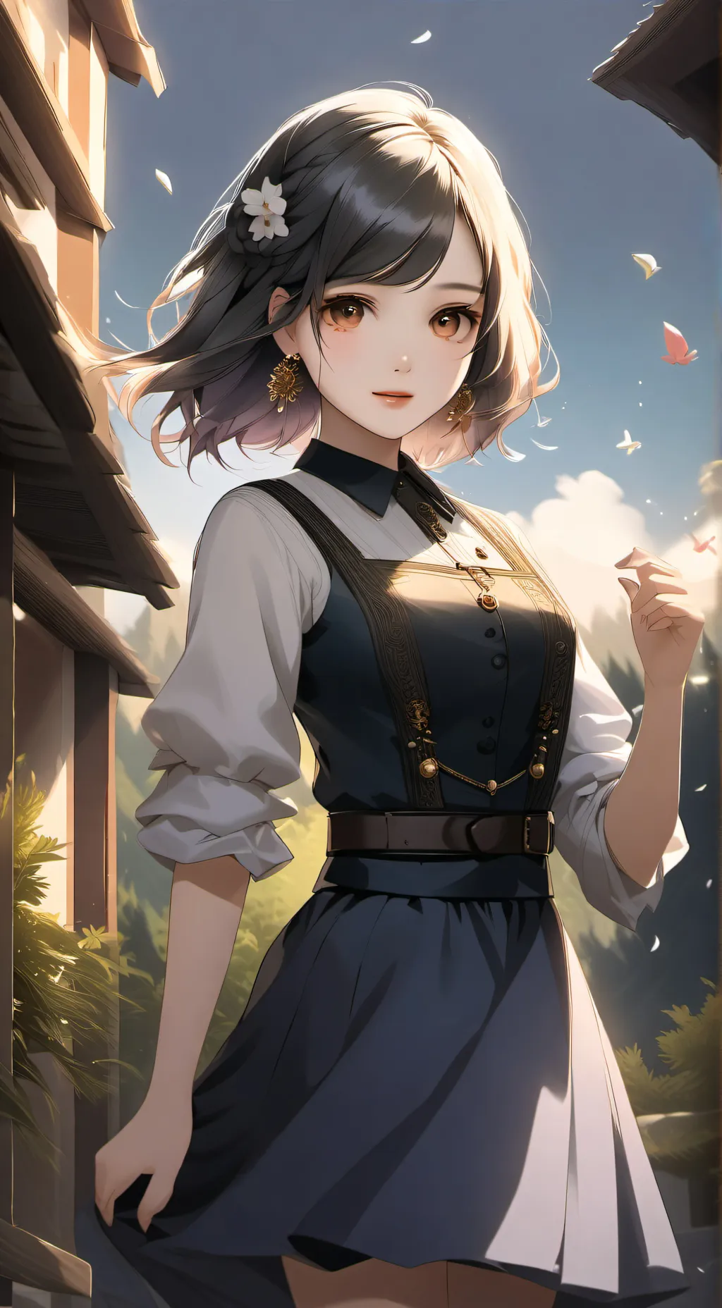 ai character: mother  background