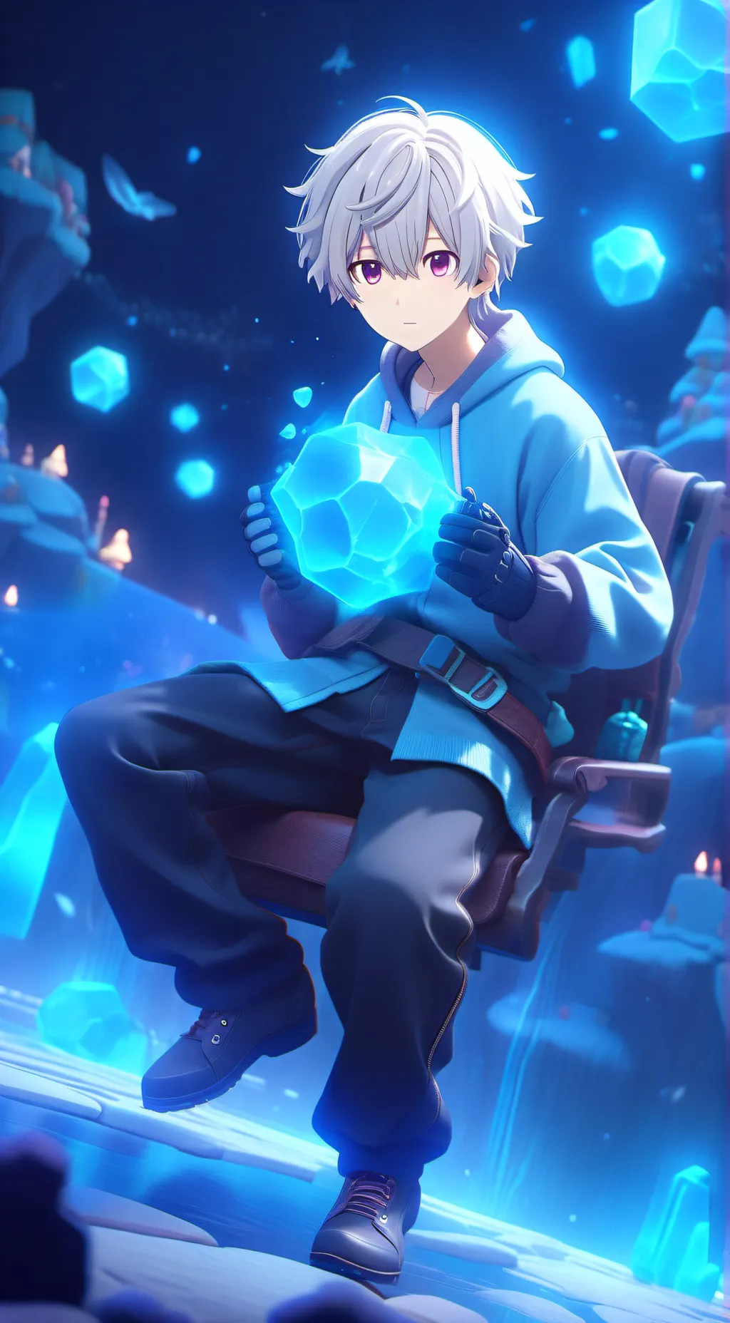 ai character: Haruki background