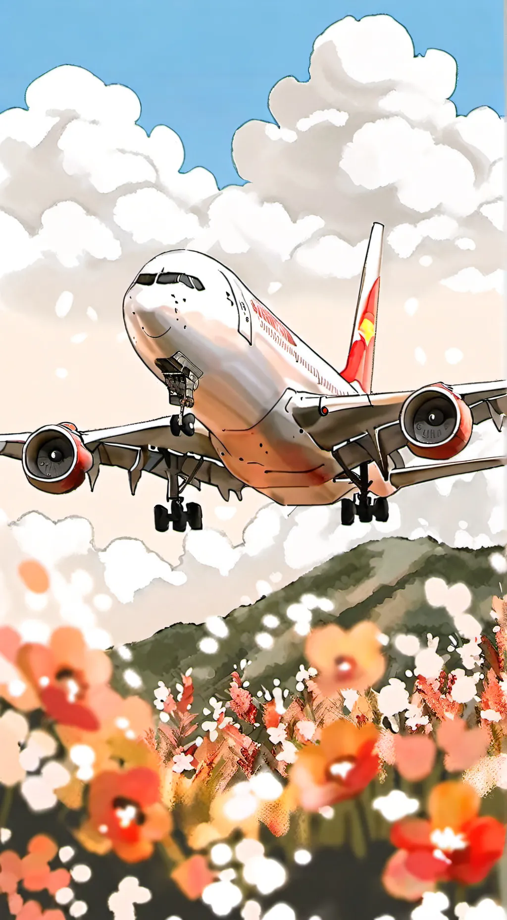 ai character: CB’s fly to Spain background