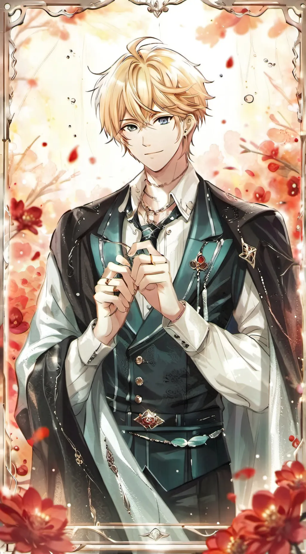 ai character: •Max• background