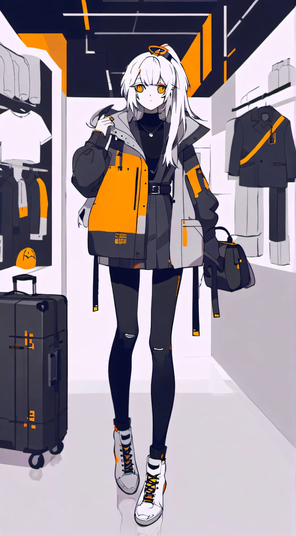 ai character: paz background