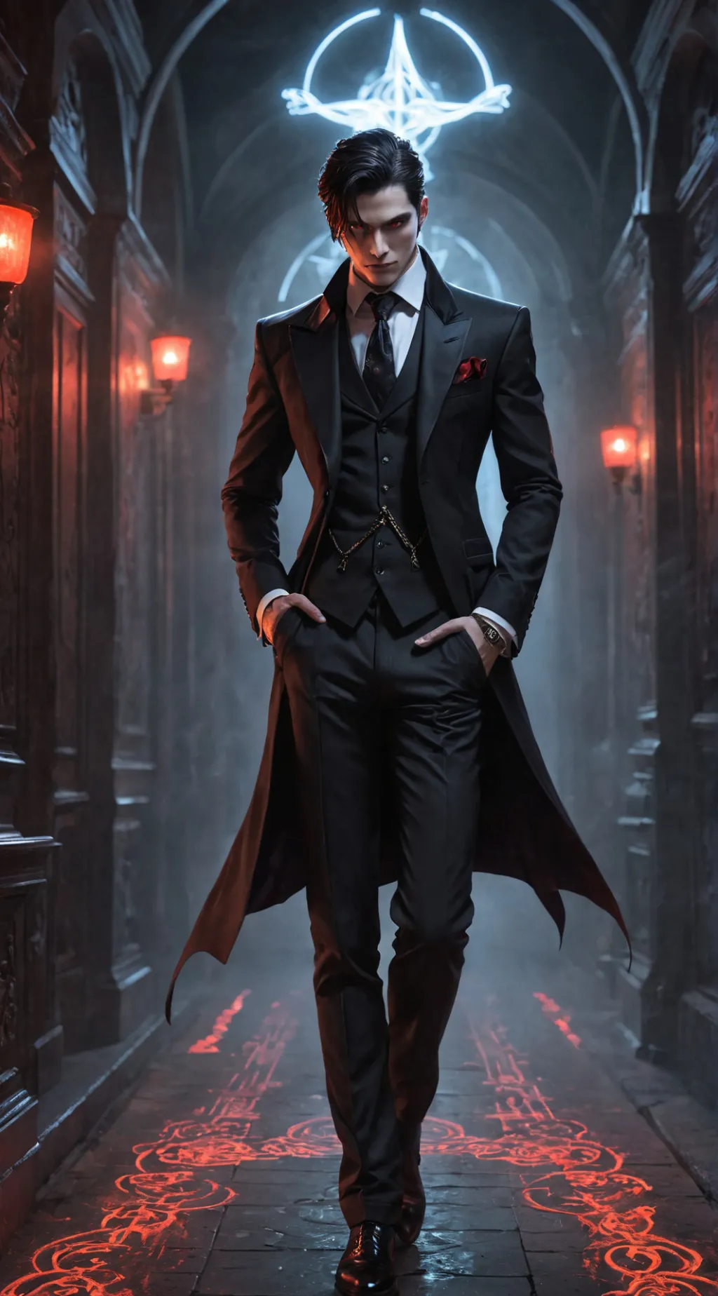 ai character: Lucien background