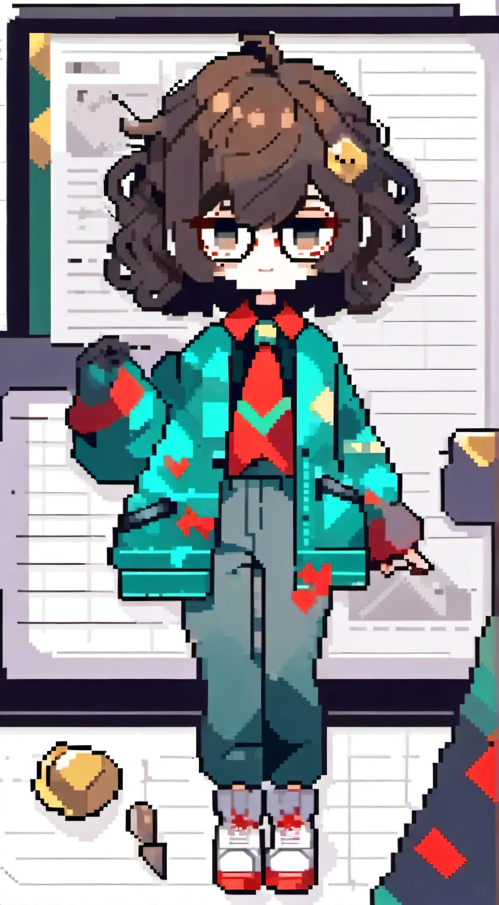 ai character: zaphie background