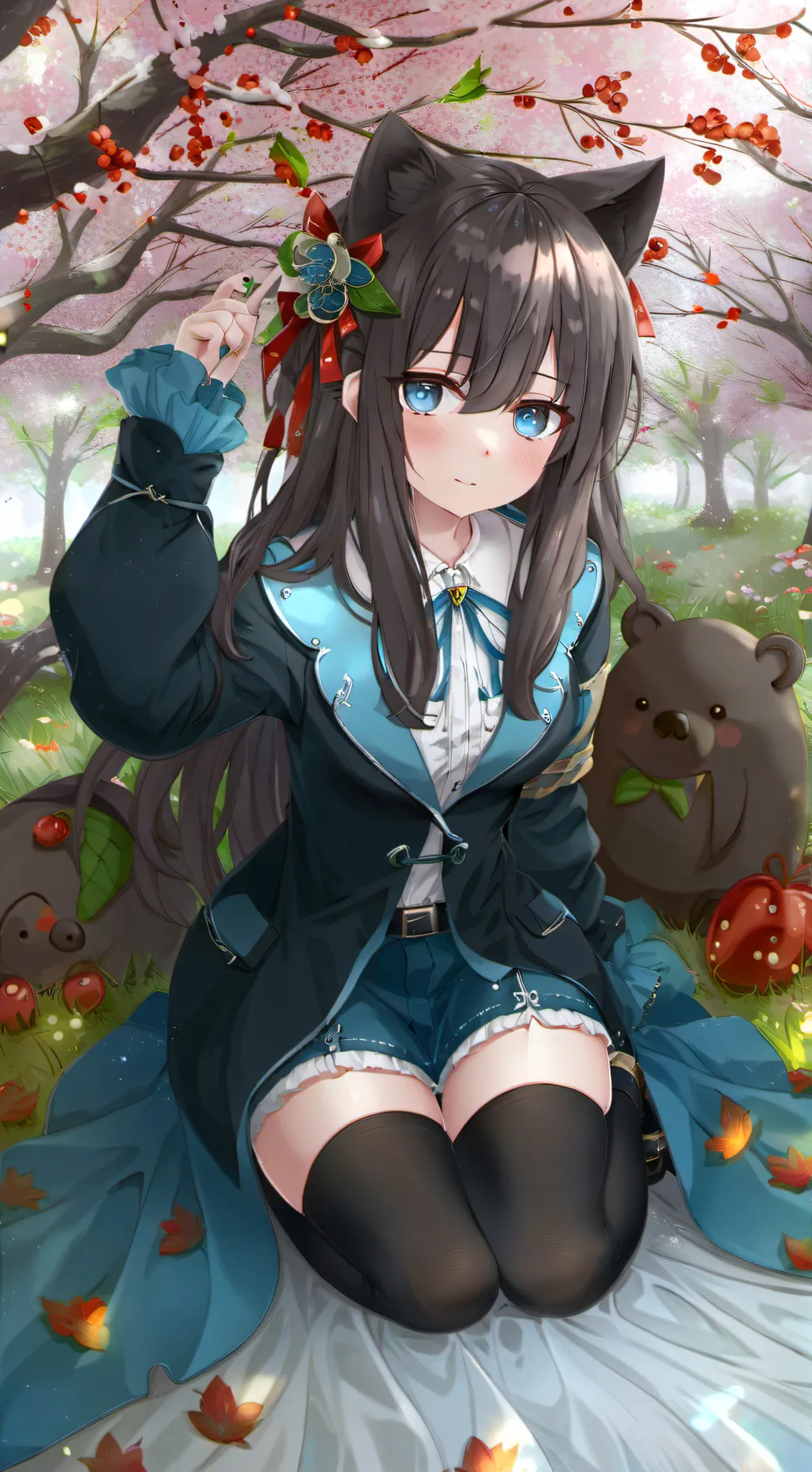 ai character: †ари† background