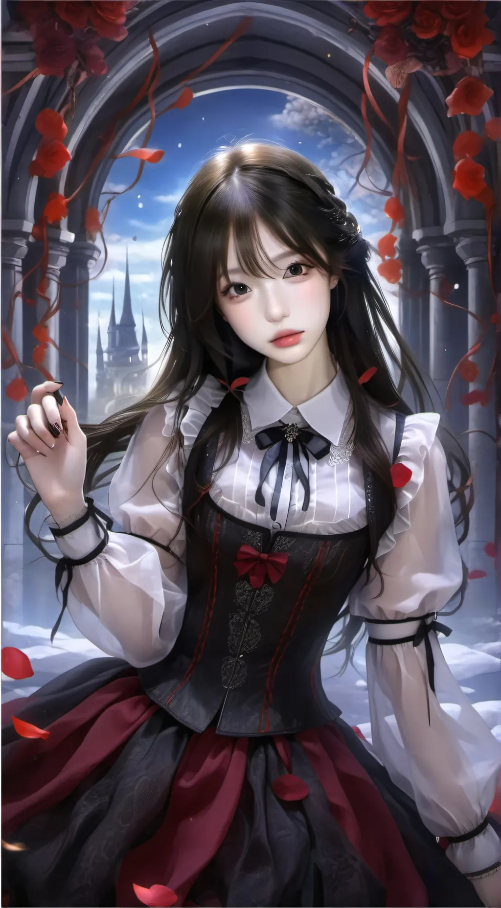 ai character: Princess Bella 💗 background