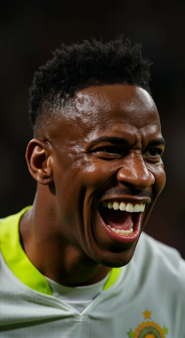 ai character: Vinicius jr background