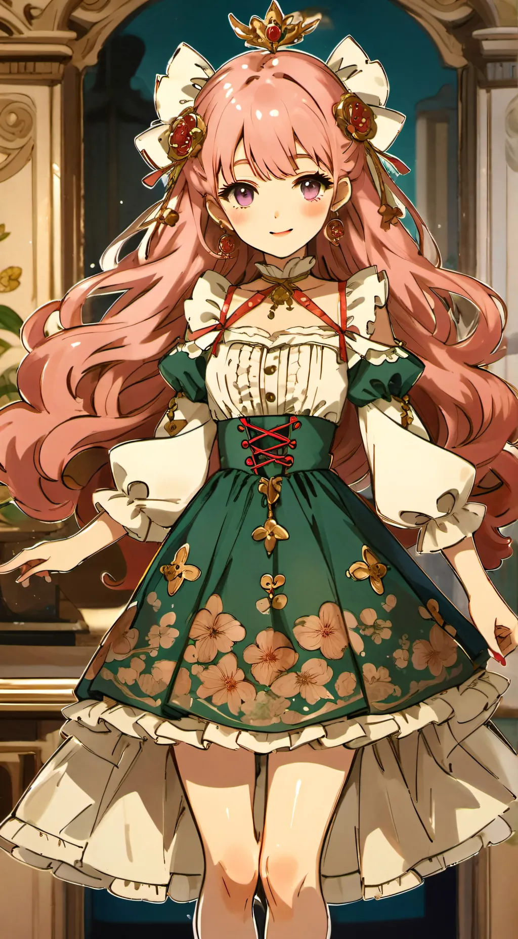 ai character: Júlia  background