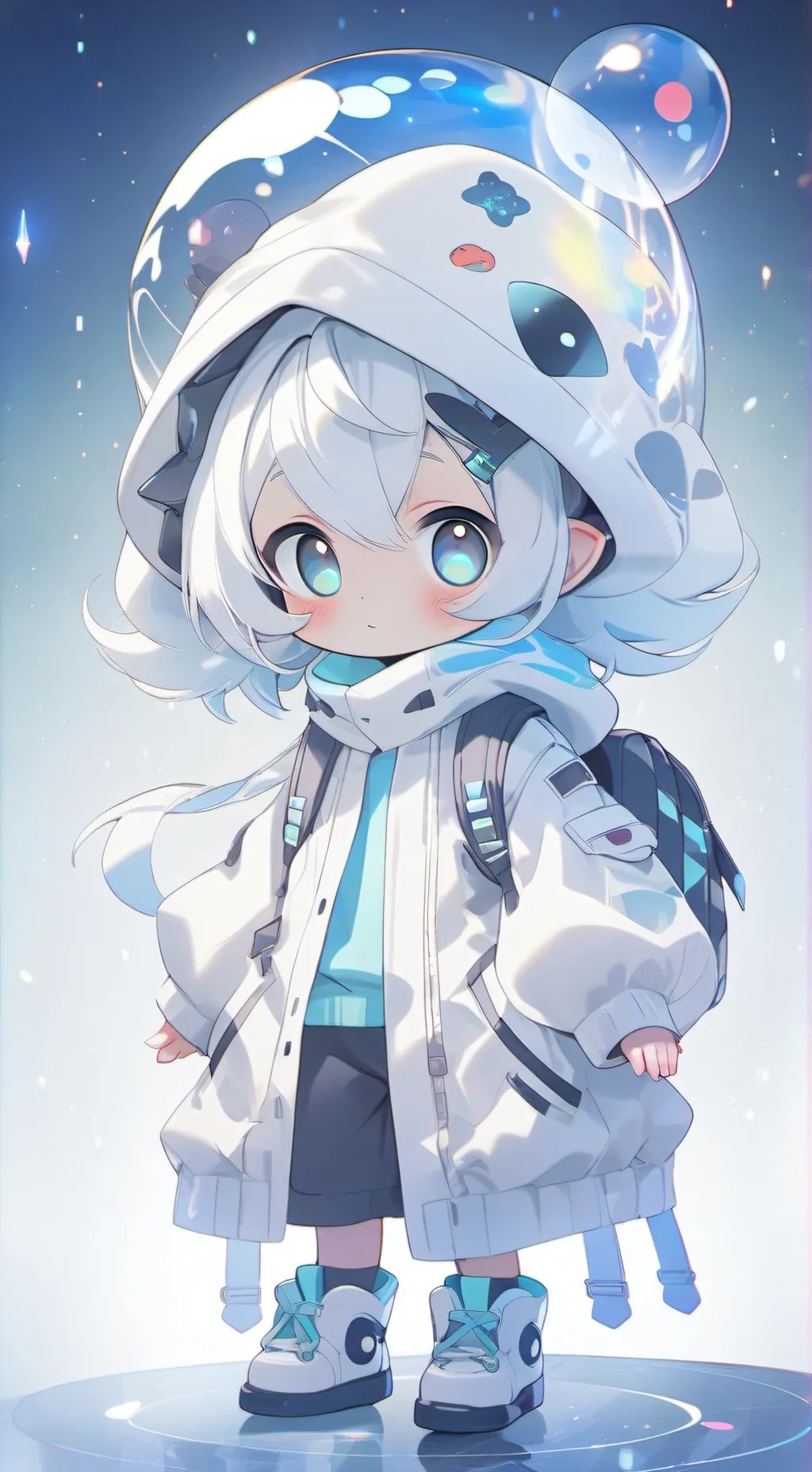 ai character: Blorp background