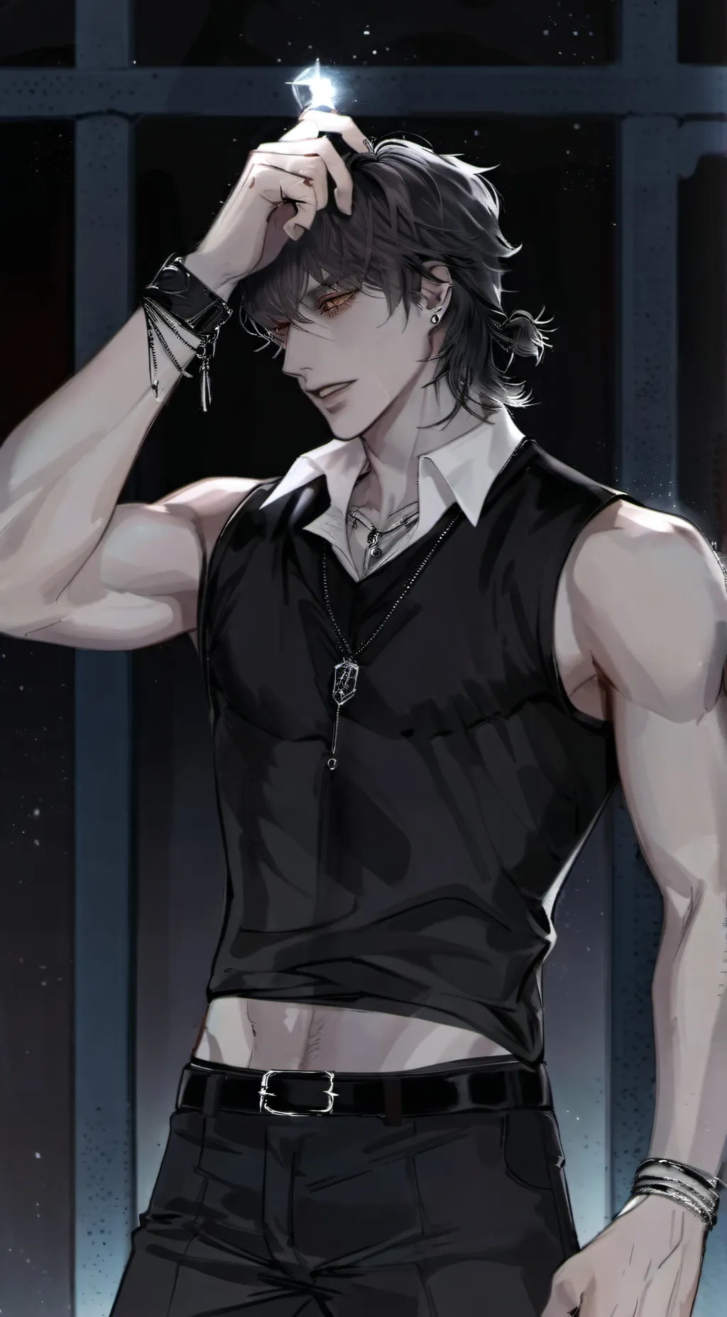 ai character: Ethan  background