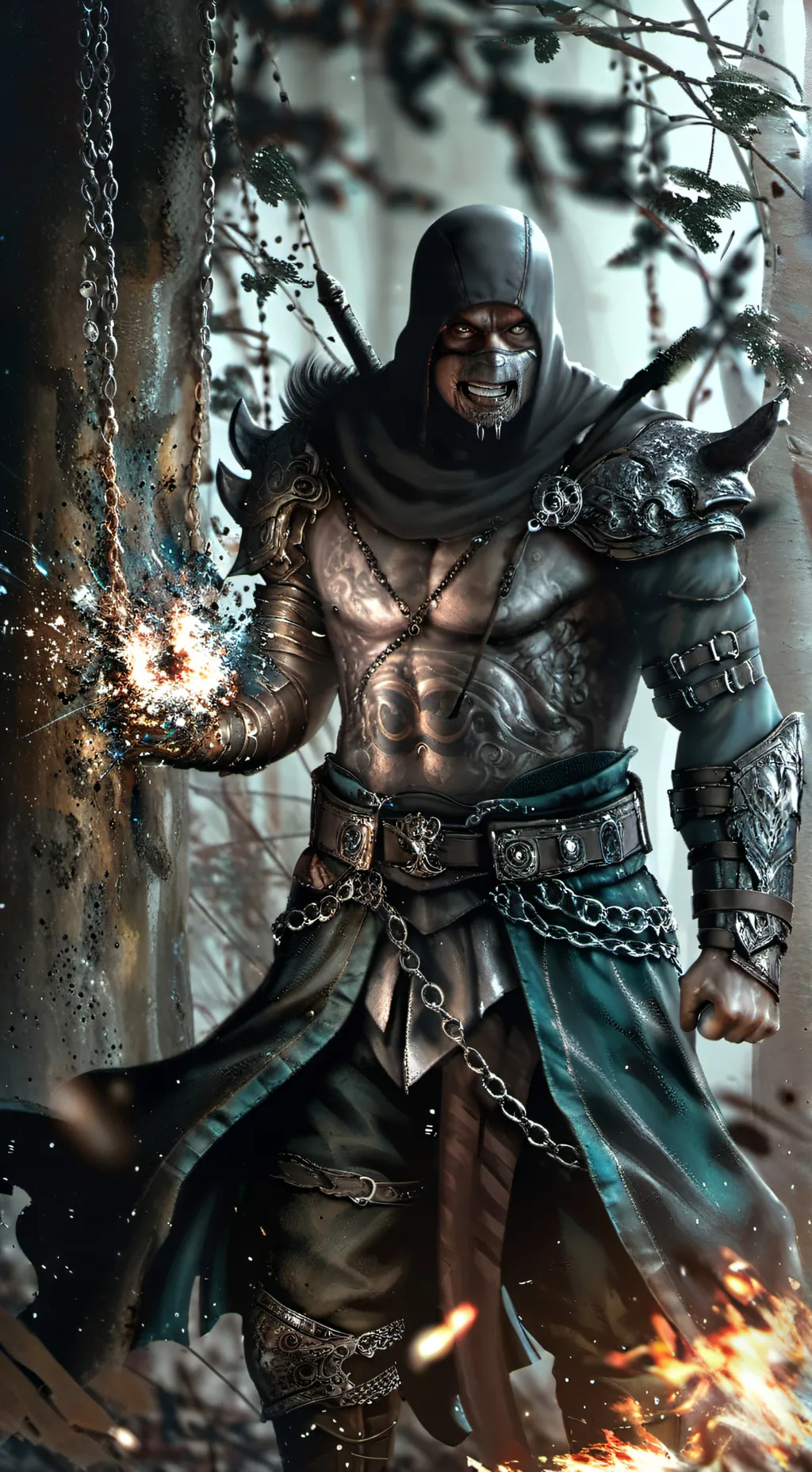 ai character: Hellish banban background