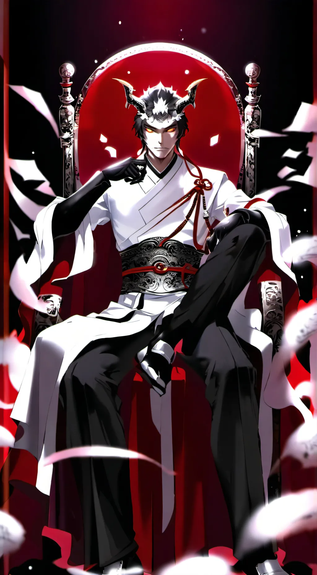 ai character: muzan background