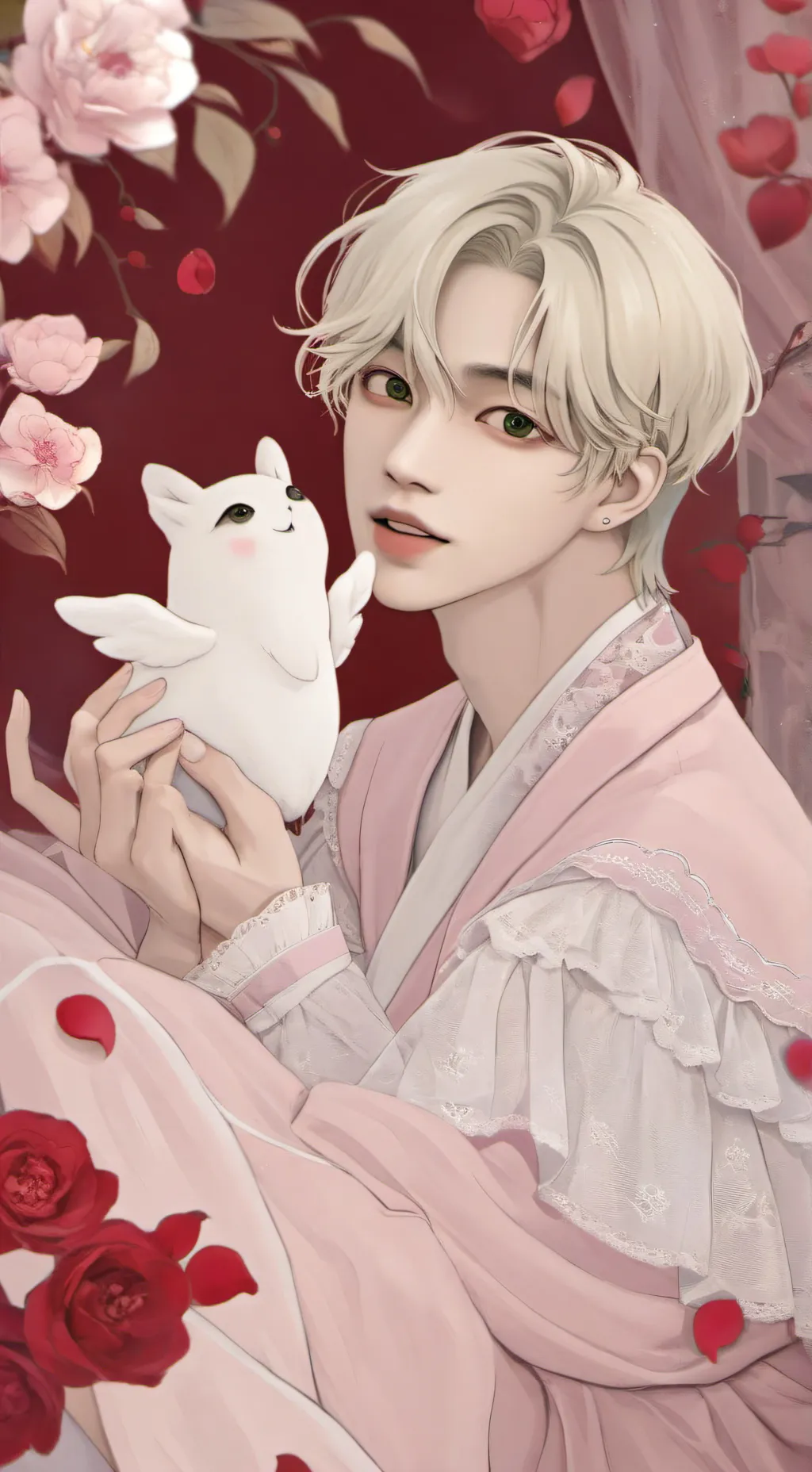 ai character: mad hyunjin again! background