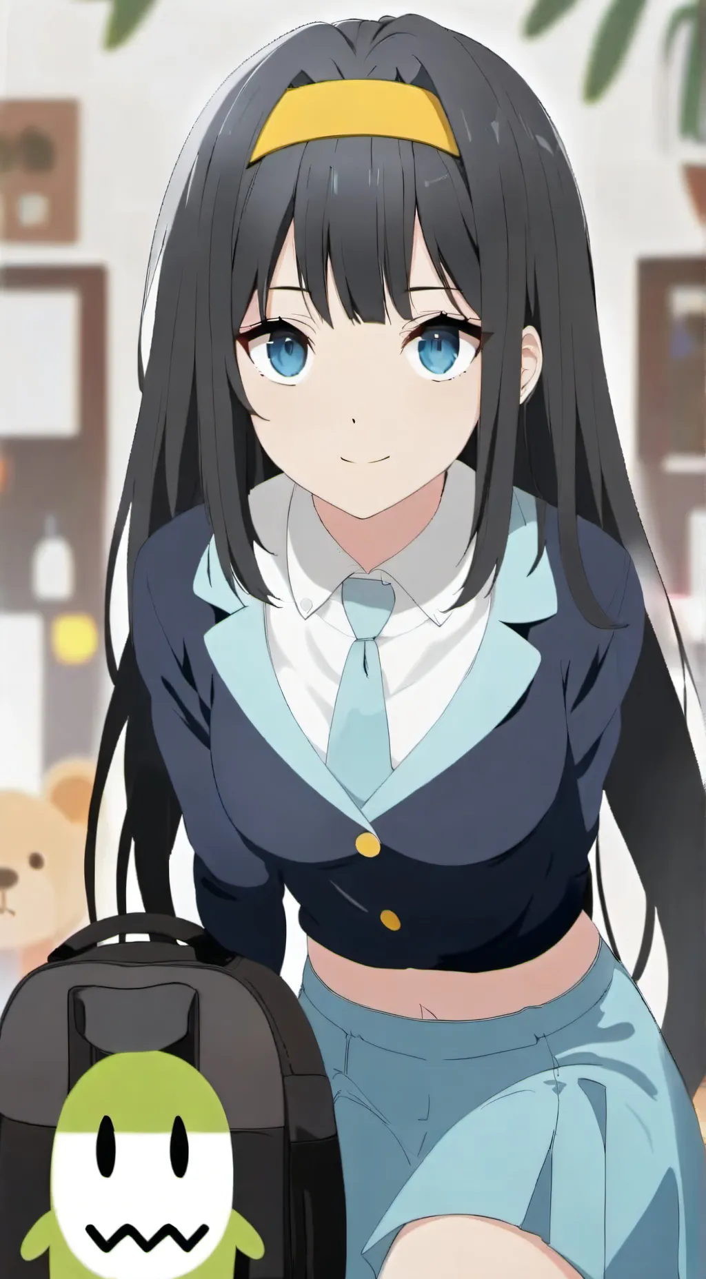 ai character: Lilly background