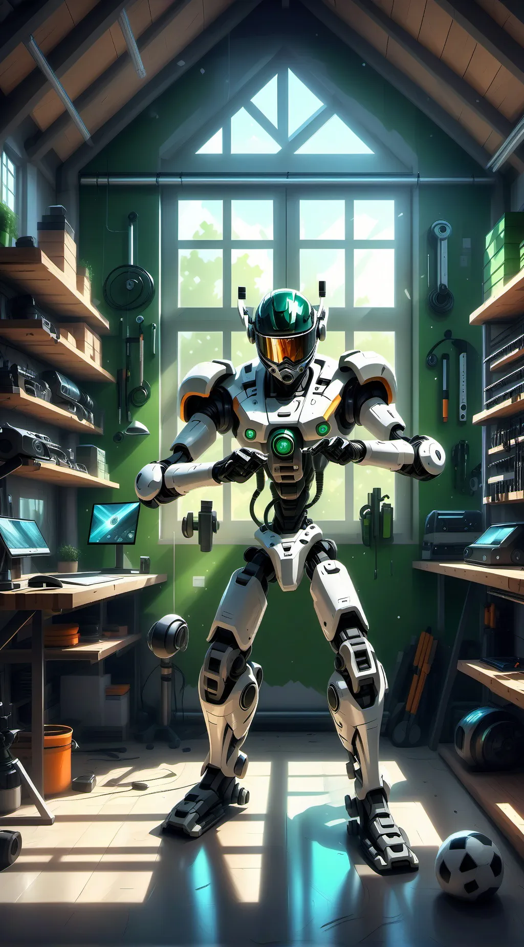 ai character: The Tech Tycoon's Triumph background