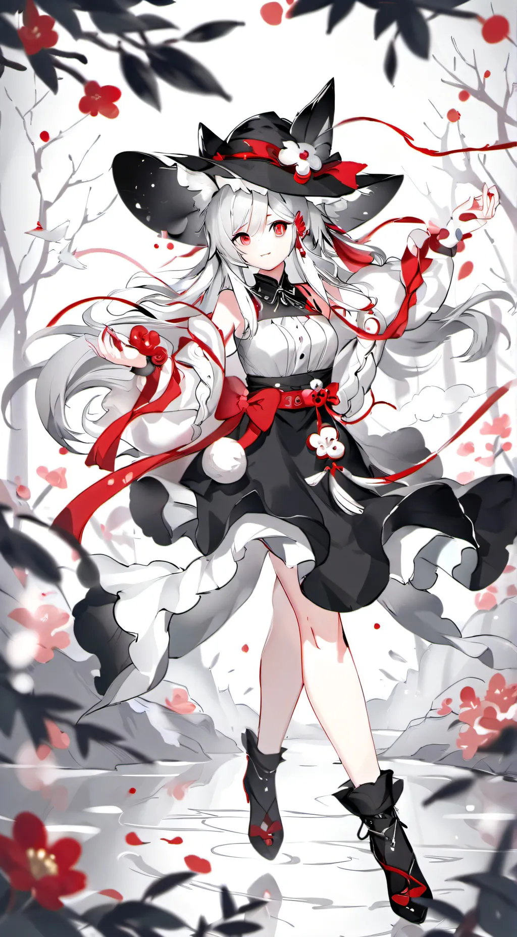 ai character: bsd hanahaki background