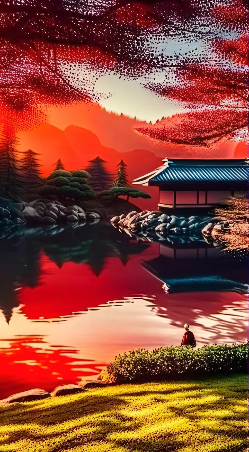 ai character: kny distrito rojo🎀 background