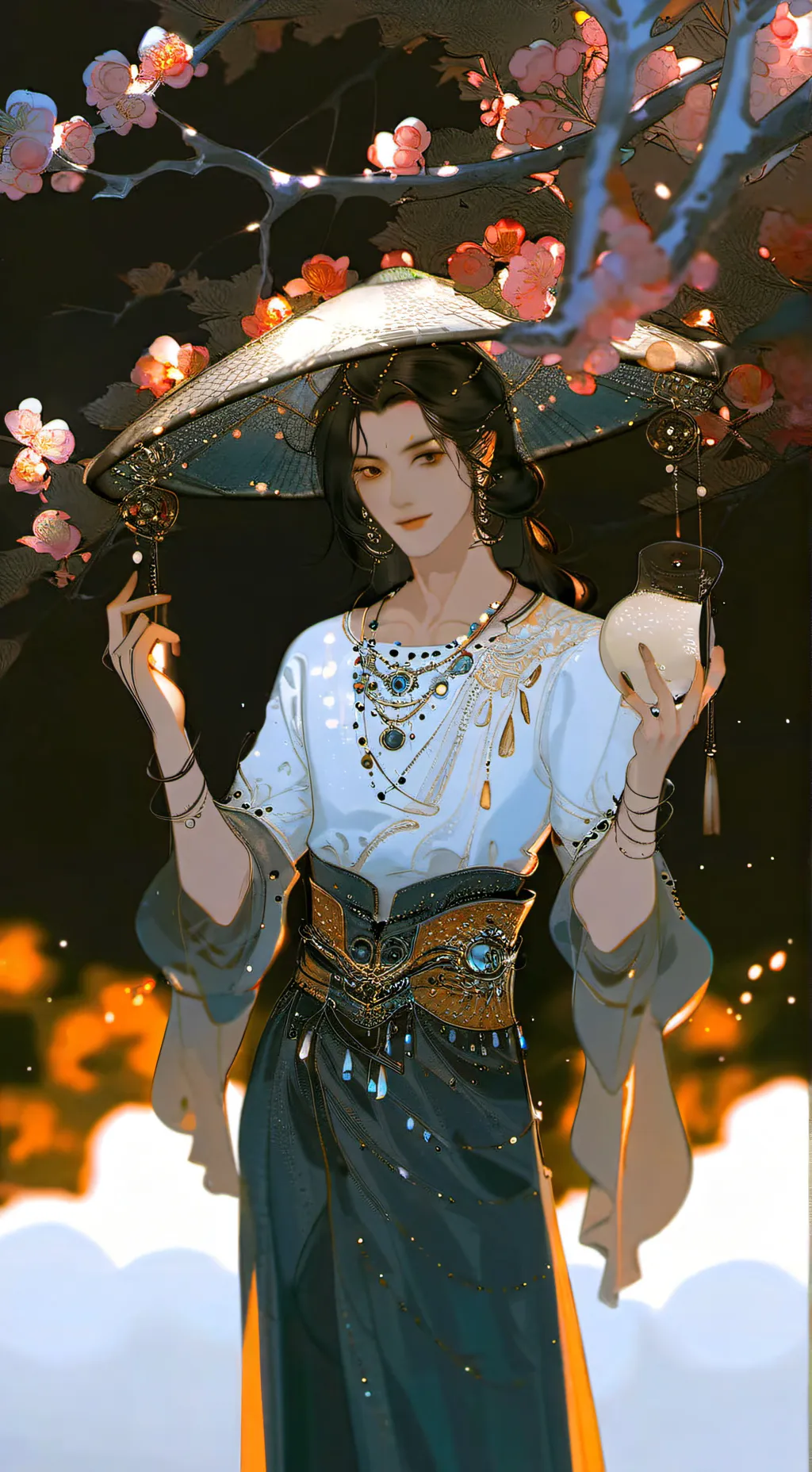 ai character: сакура background