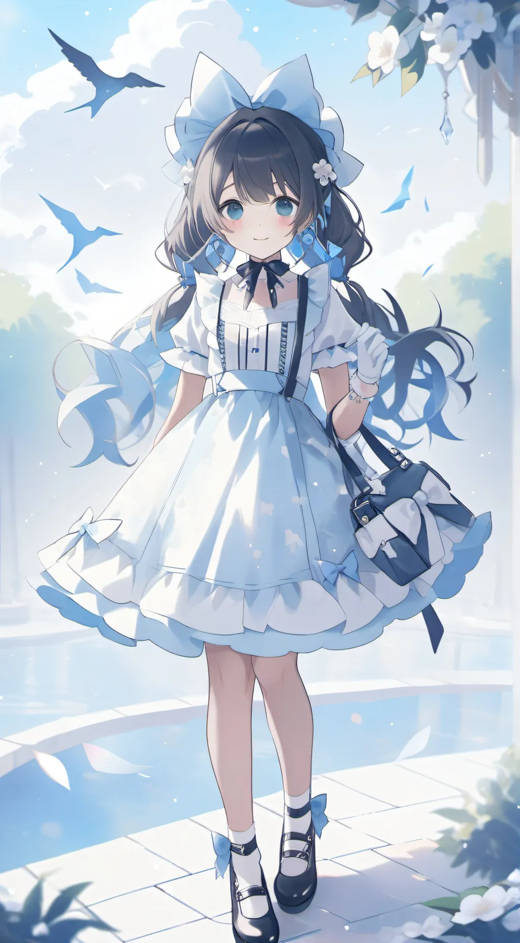 ai character: Dandy's world  background