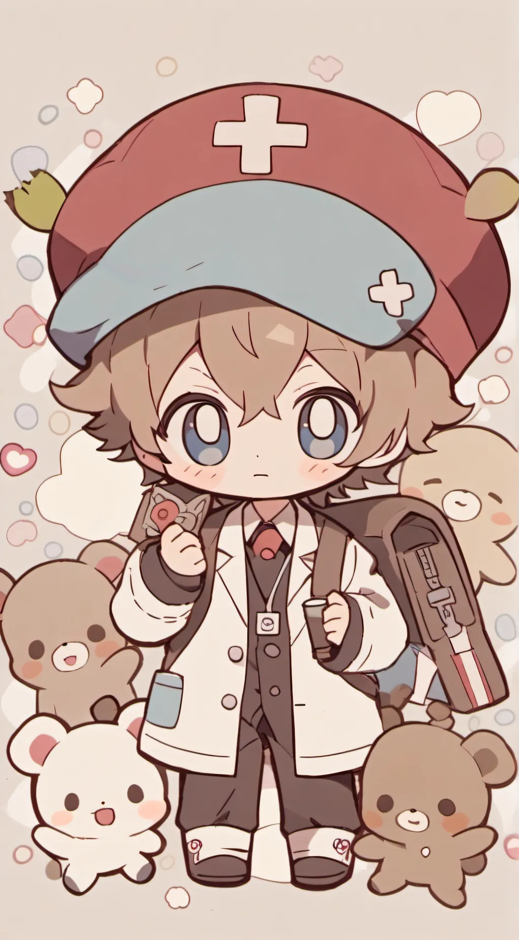 ai character: Tony Tony choper background