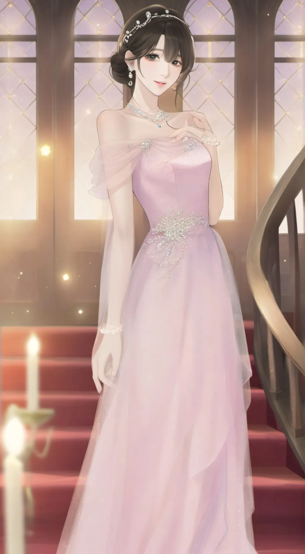 ai character: Evelyn background