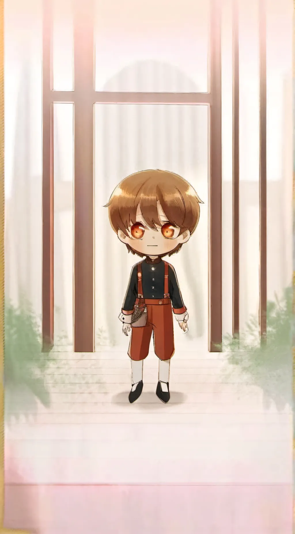 ai character: Light (niño)  background