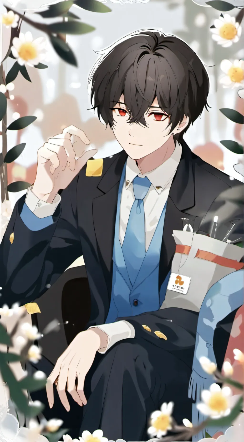 ai character: braintrot italiano background