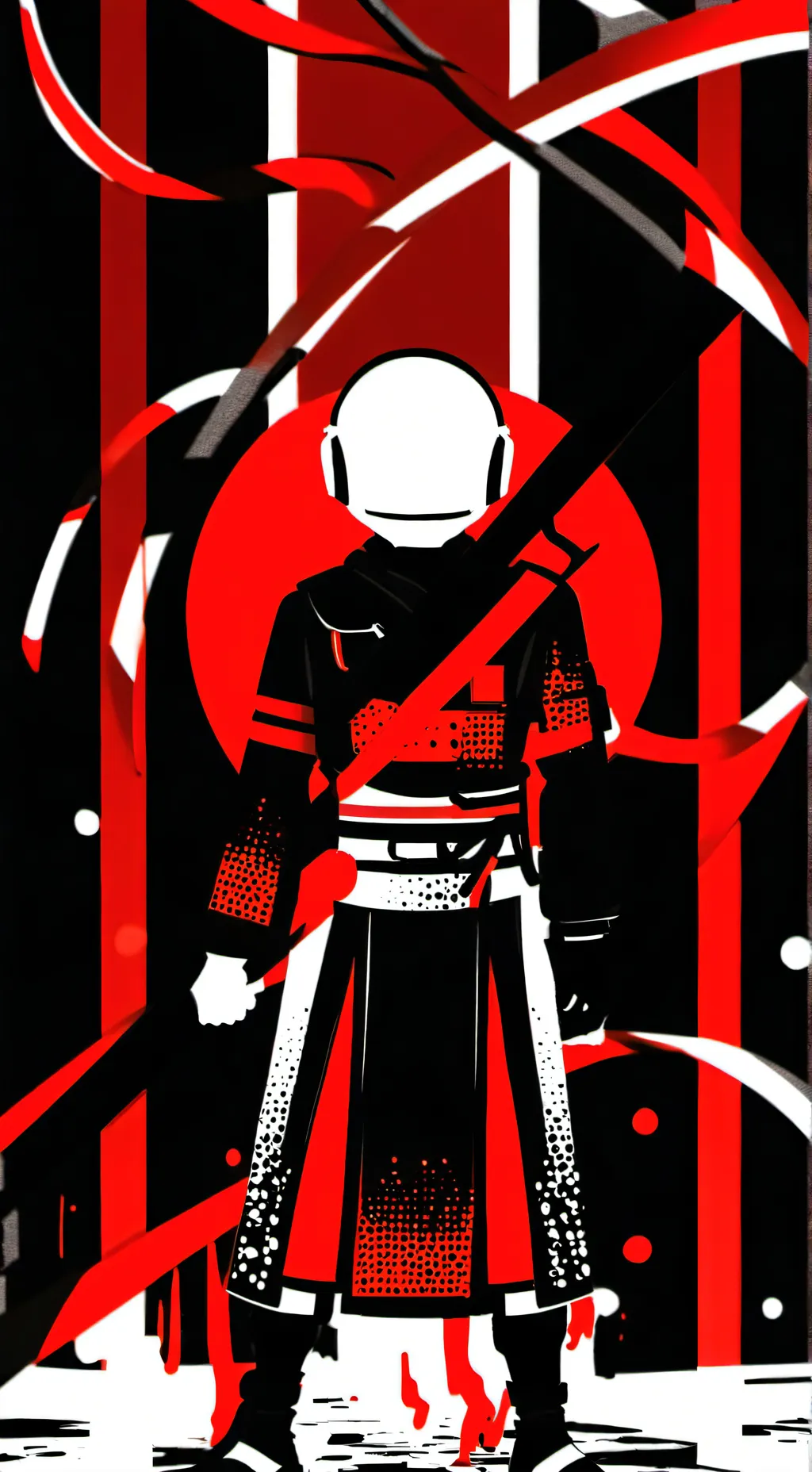 ai character: ANTI FURRY  background