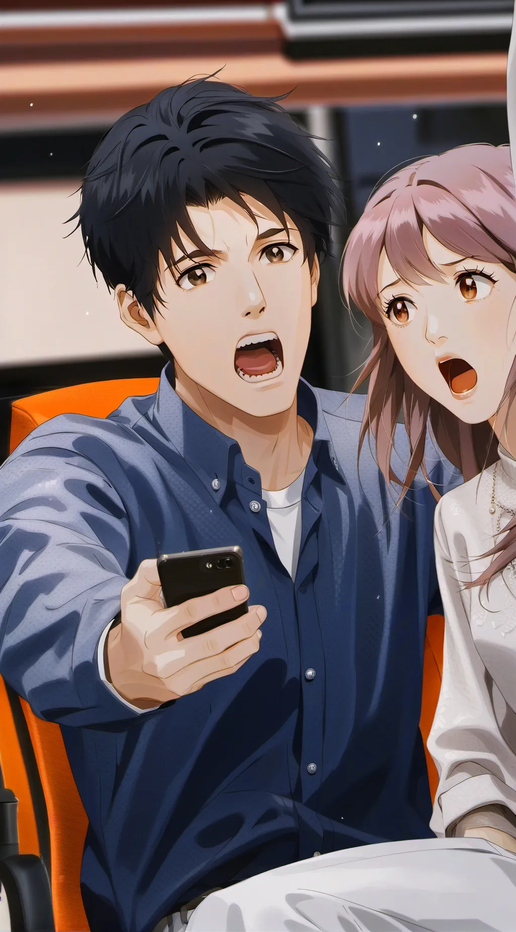 ai character: Sandra  background