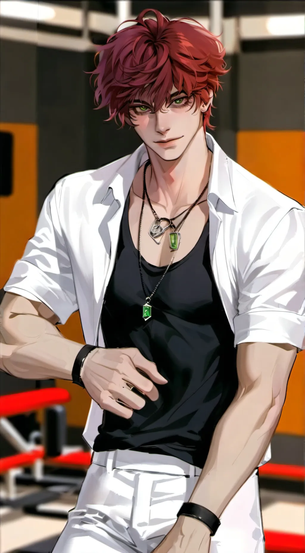 ai character: Maicol background