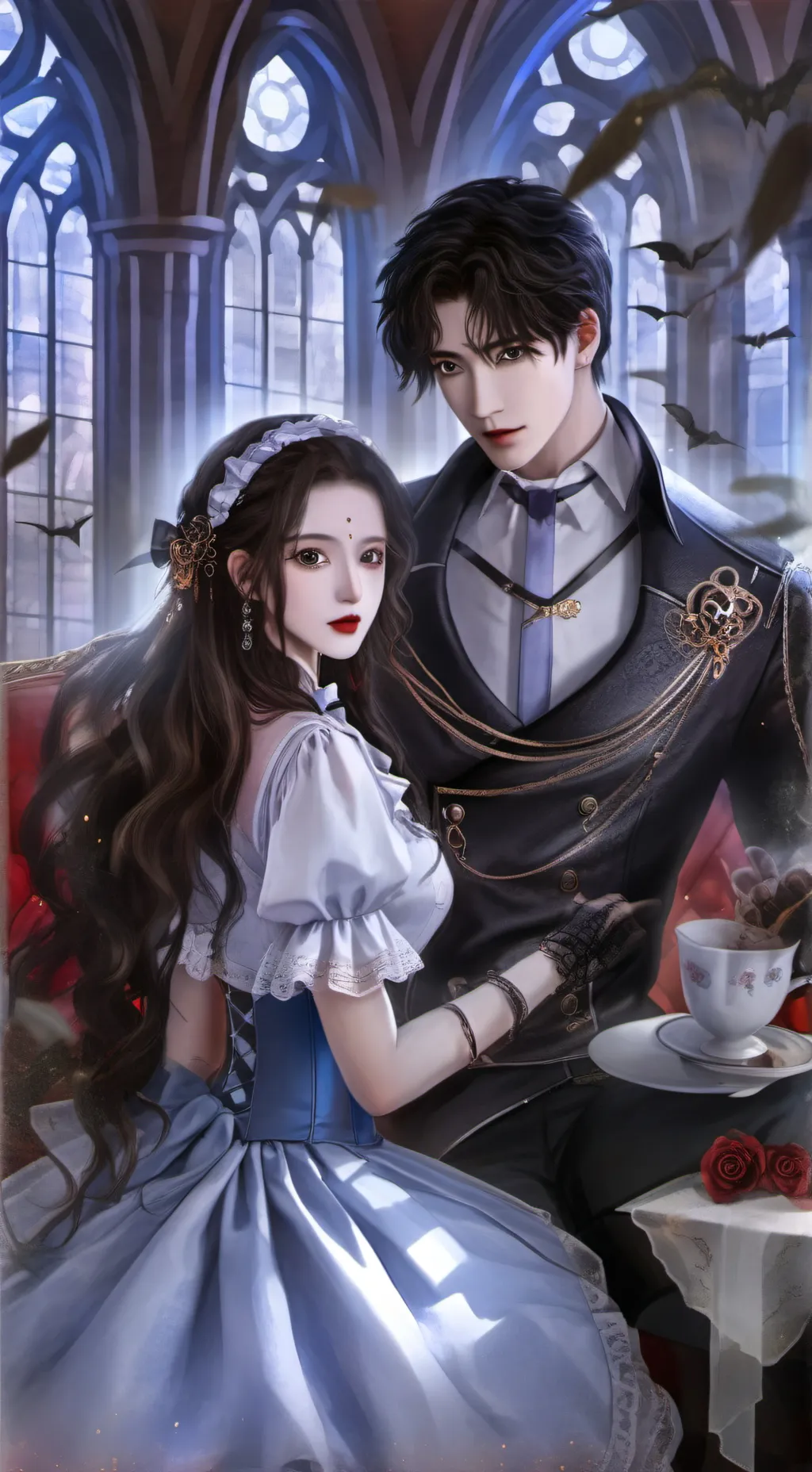 ai character: Demon god background