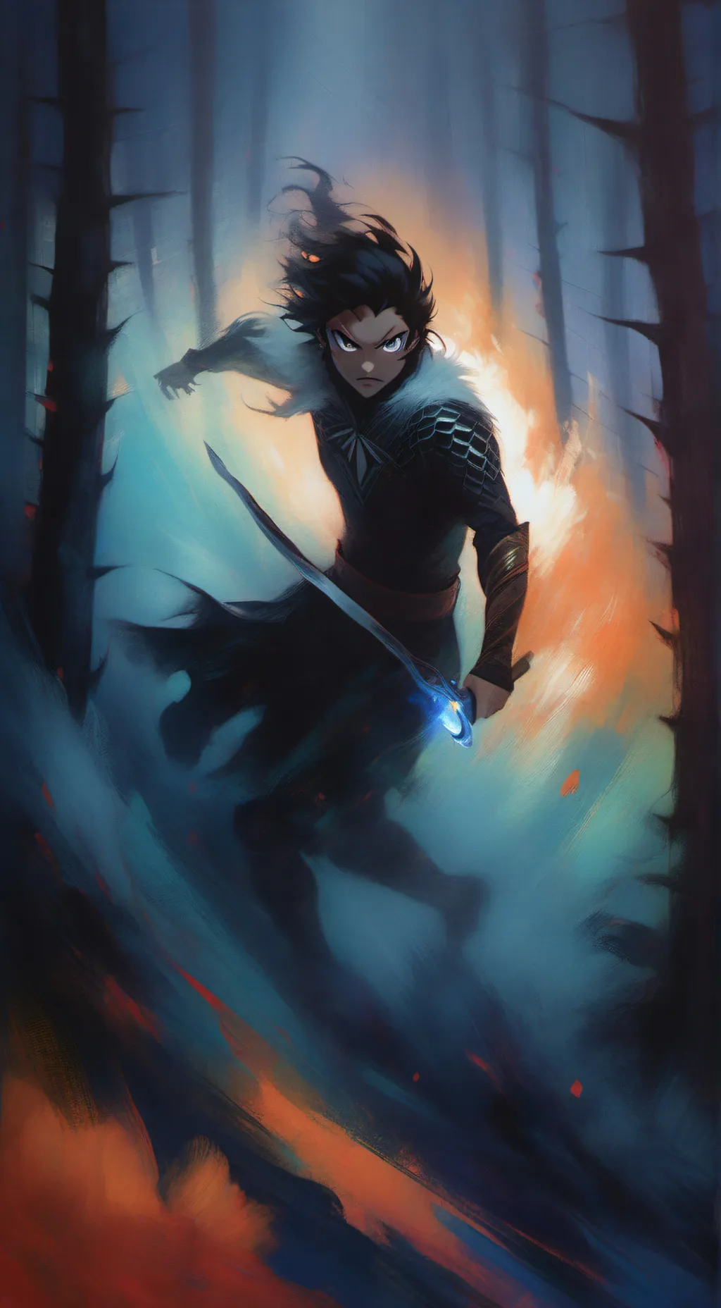 ai character: †Кадзуо† background