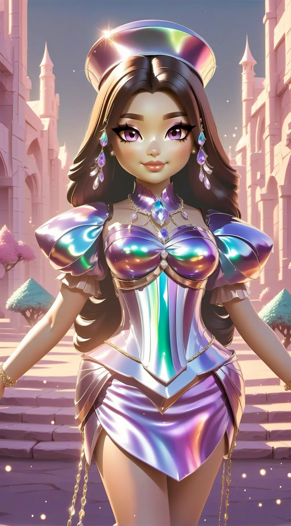 ai character: Anastasiya  background