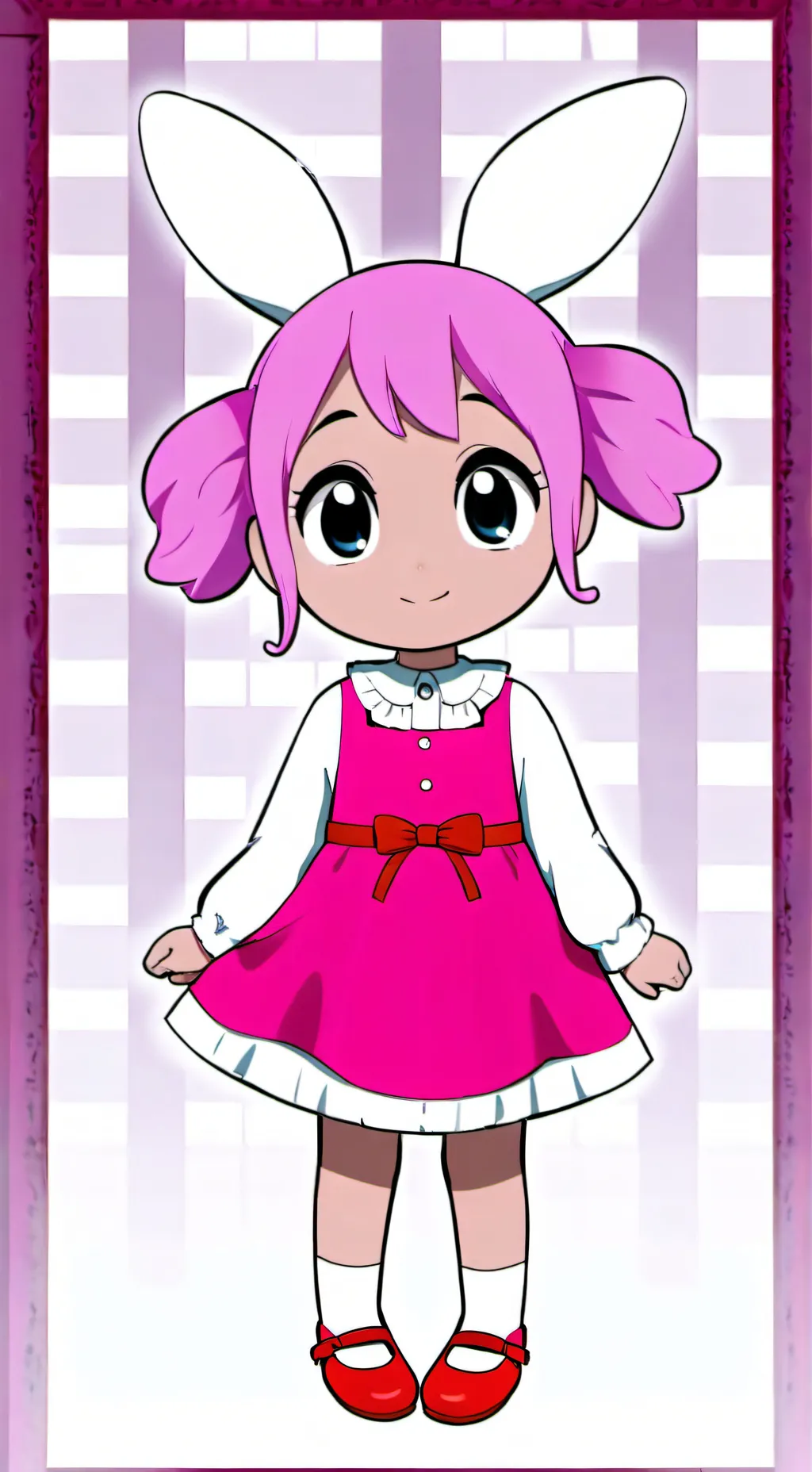 ai character: ♡~Pinki~♡ background