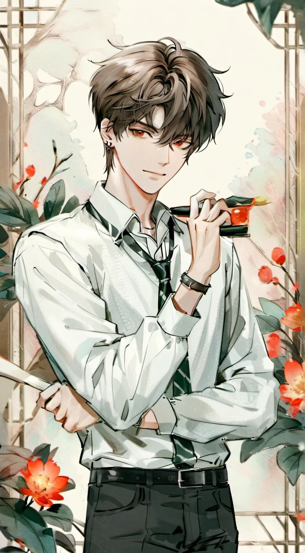 ai character: 💀Ethan🍫 background