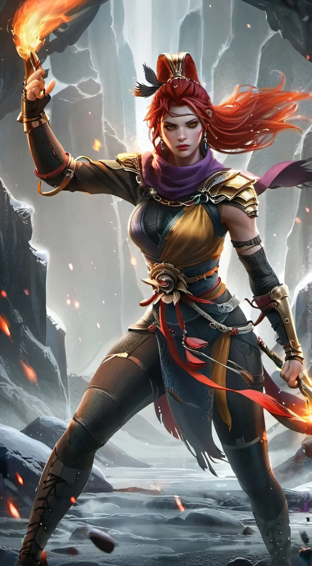 ai character: Captain hard Rock  background