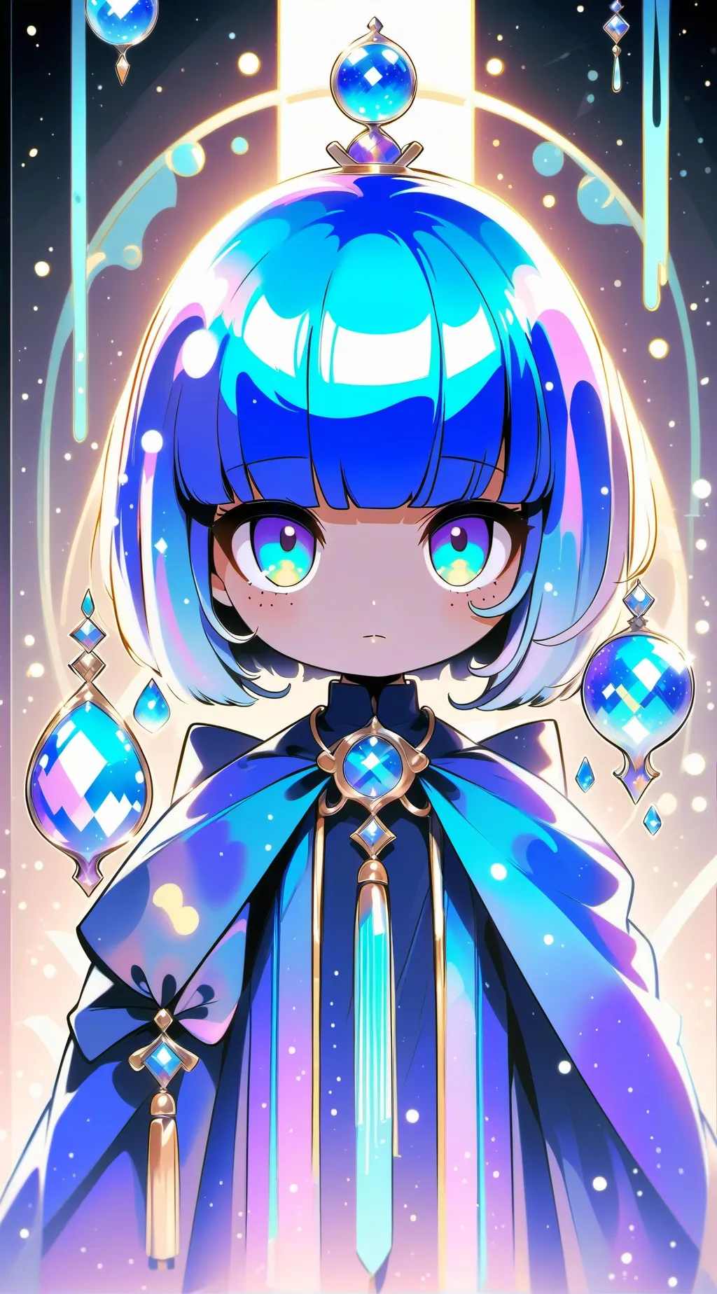 ai character: Astro's birthday  background