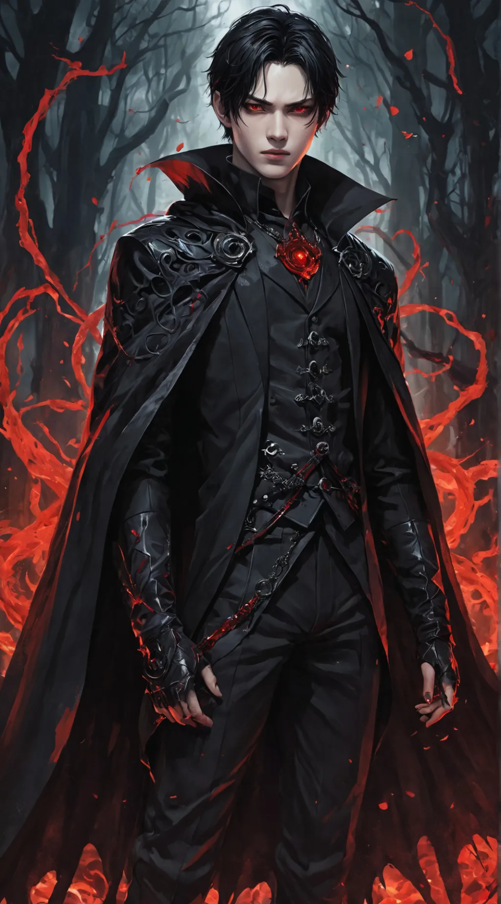 ai character: Levi background