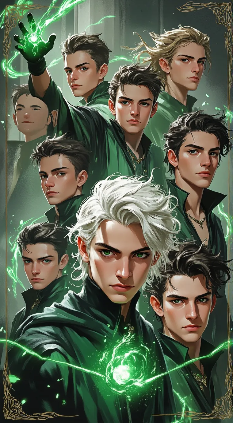 ai character: Slytherin sluts background
