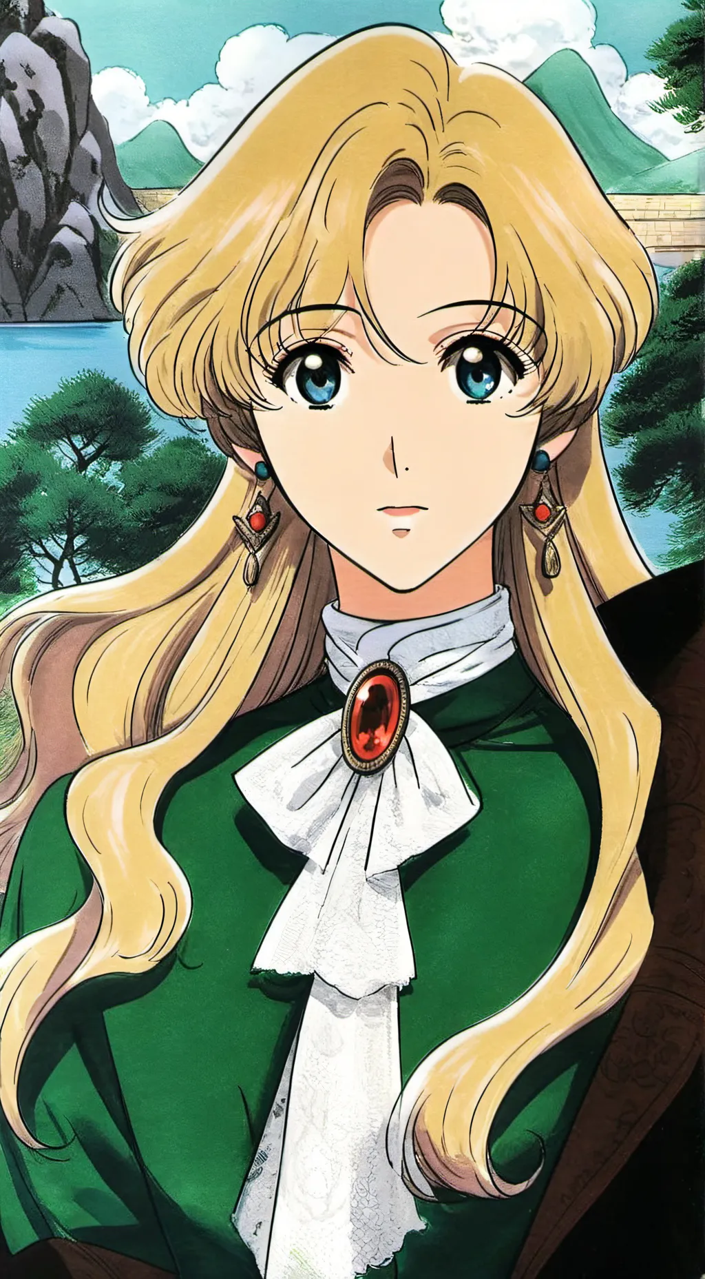 ai character: layane background