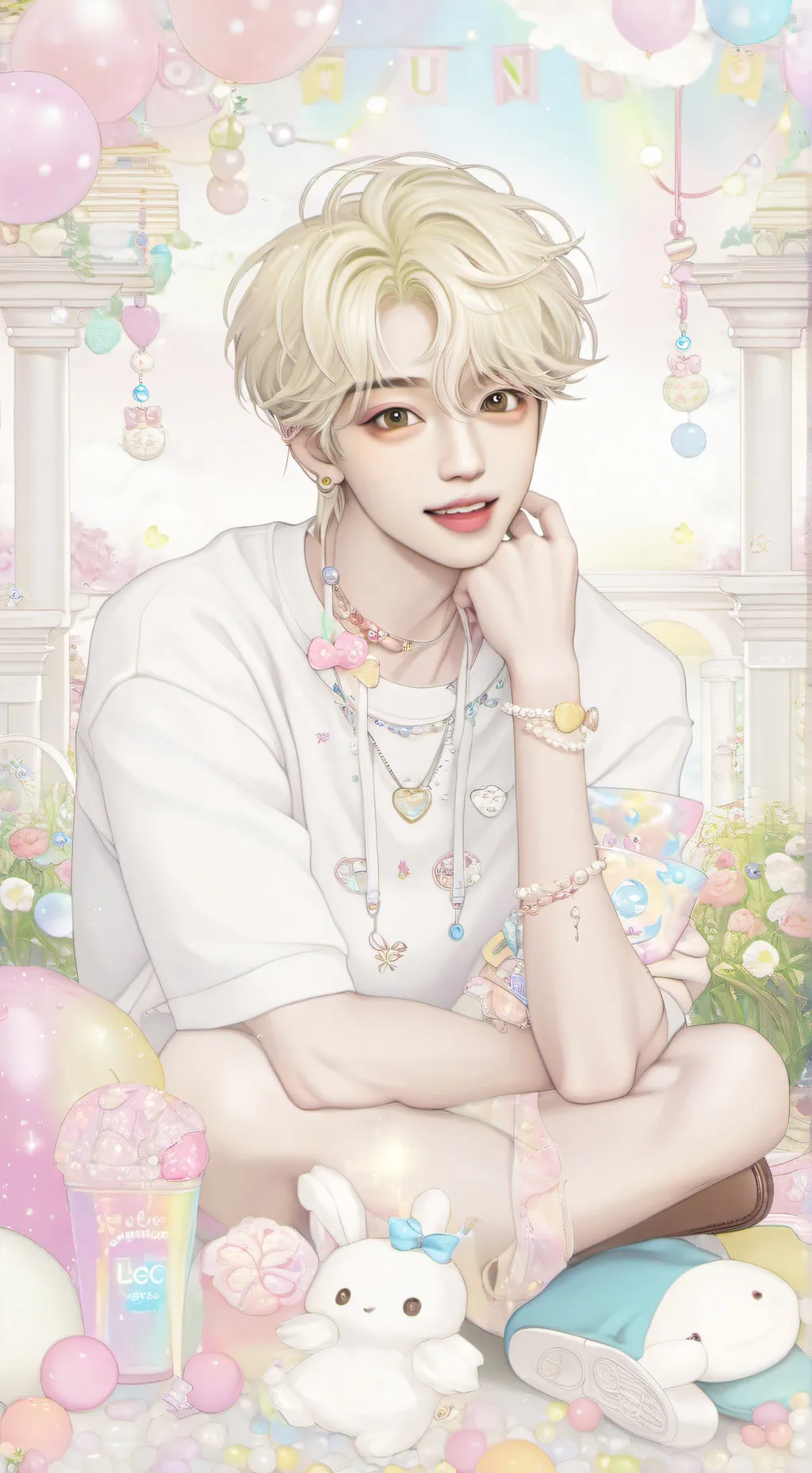 ai character: mad hyunjin<3 background